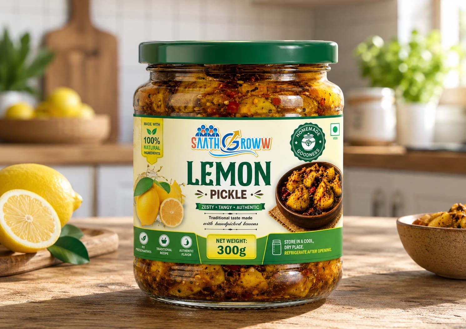 Lemon pickel