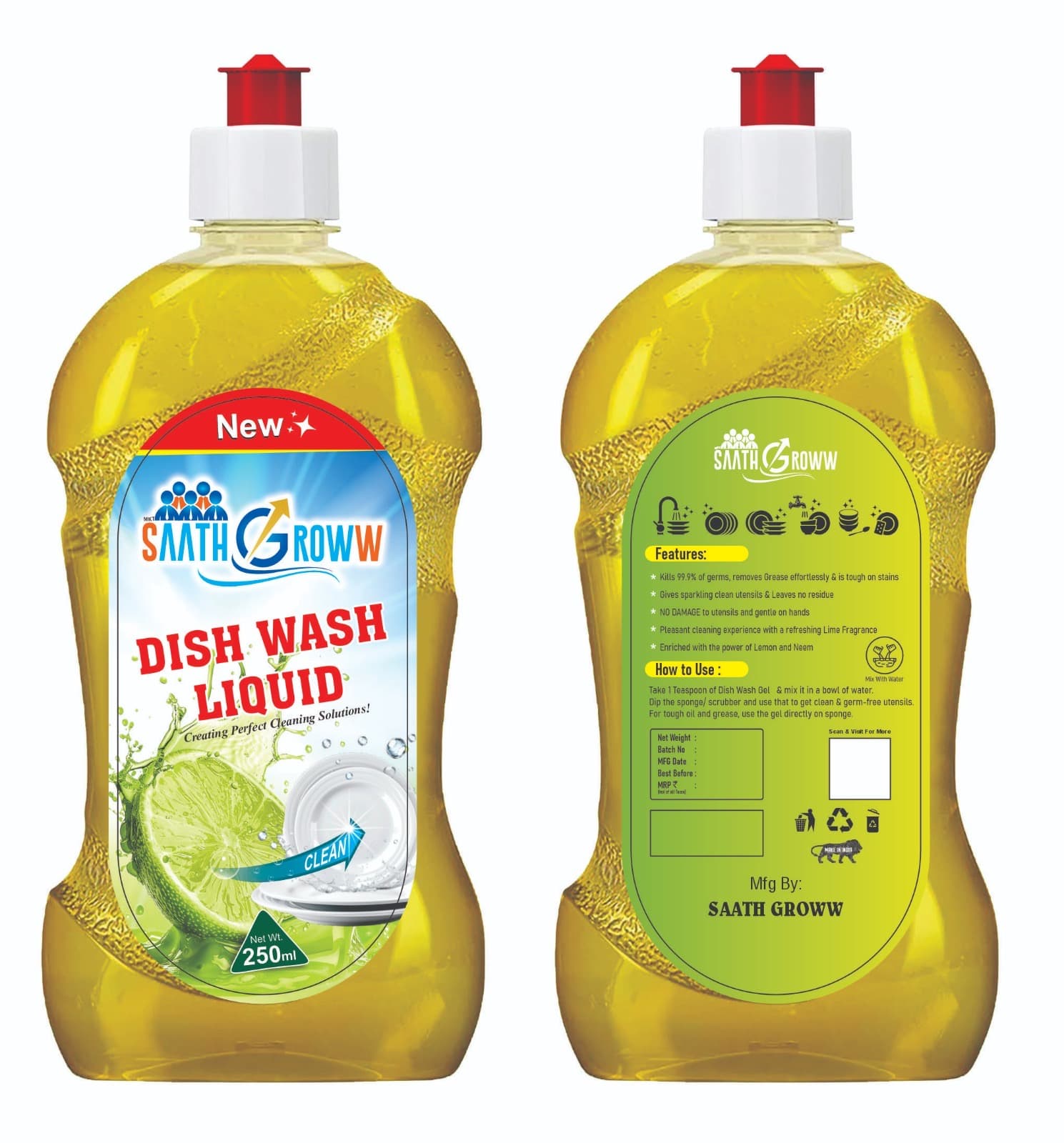 DISH WASH 250ML