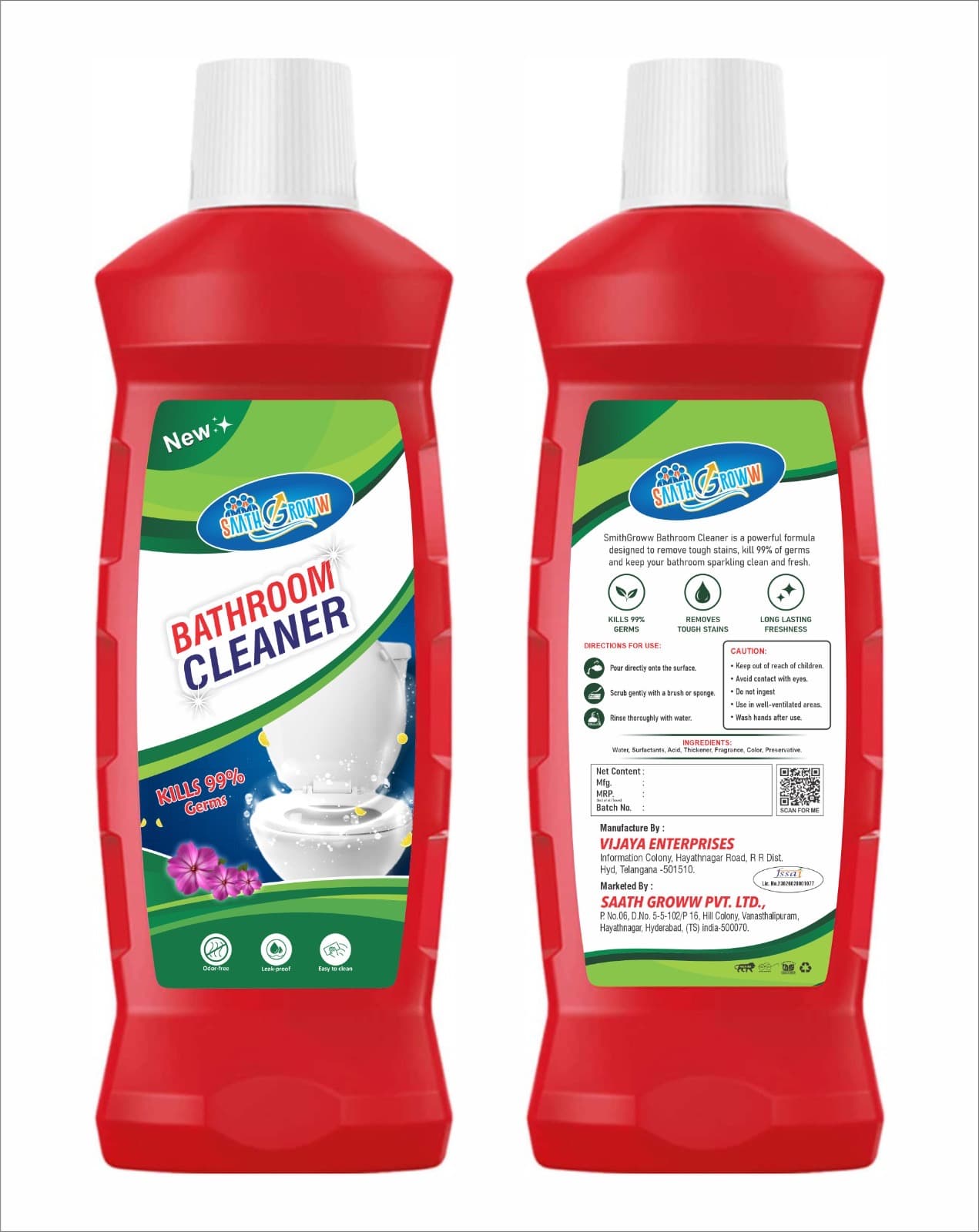 Bath room cleaner